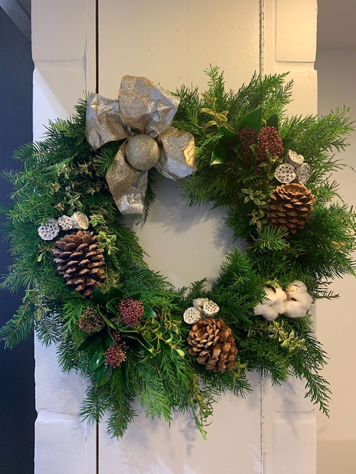 Outdoor Fresh Christmas Wreath